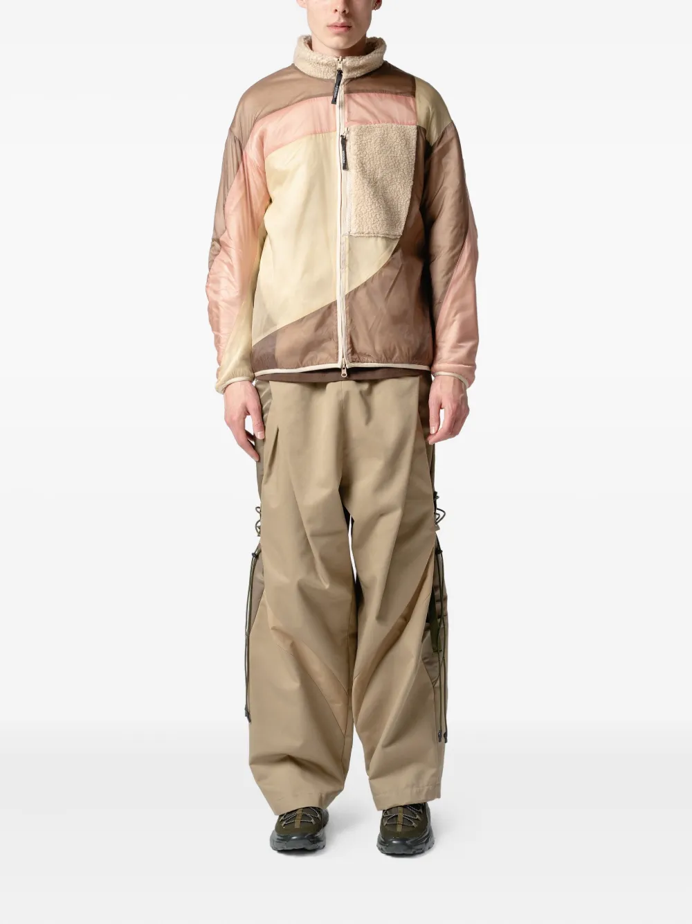 Yoshiokubo panelled fleece jacket | Sport Jackets & Windbreakers | Image 2