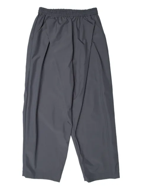 Yoshiokubo pleated elastic-waist trousers