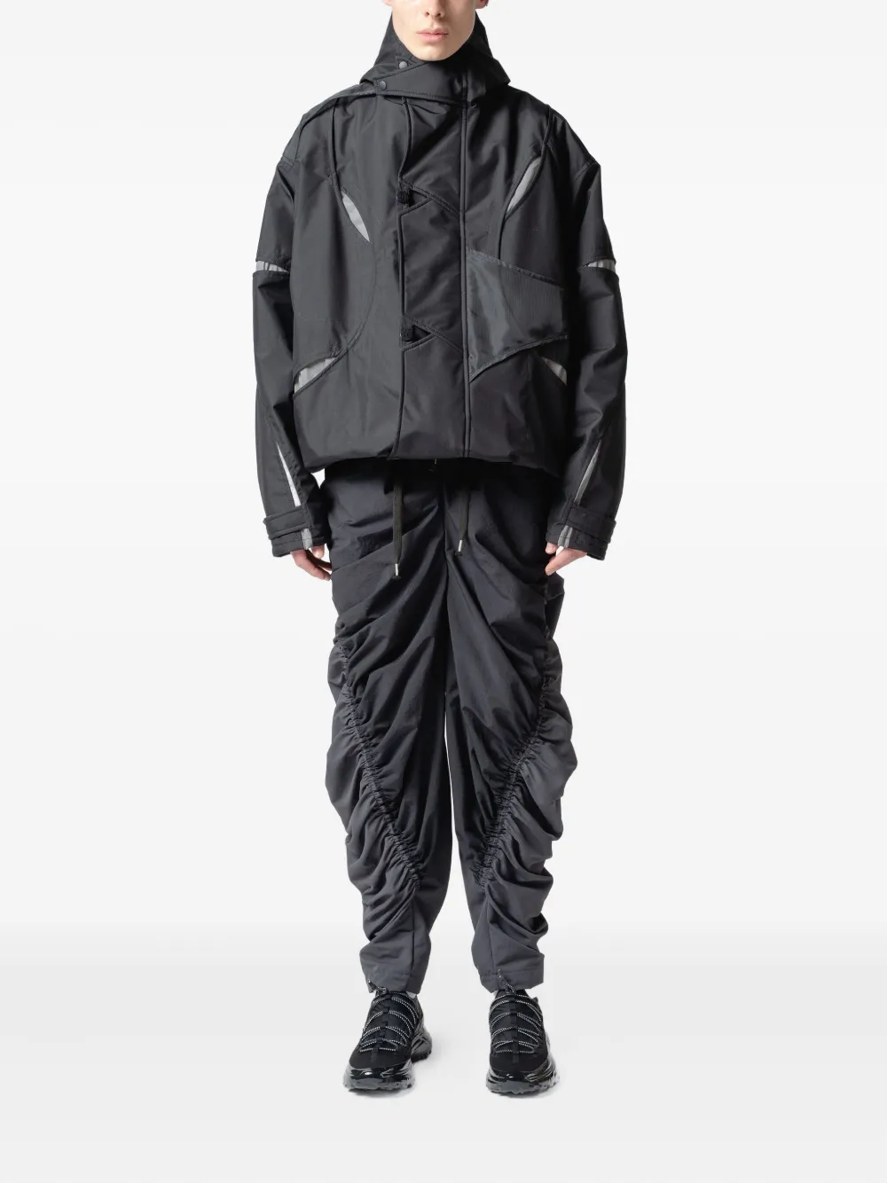 Yoshiokubo hooded panelled jacket | Sport Jackets & Windbreakers | Image 2