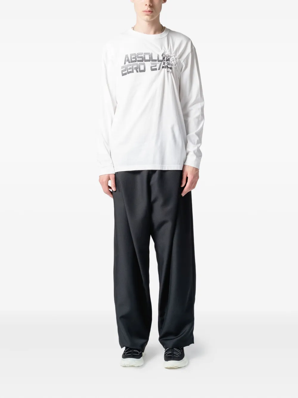 Yoshiokubo slogan-print T-shirt | T-Shirts | Image 2