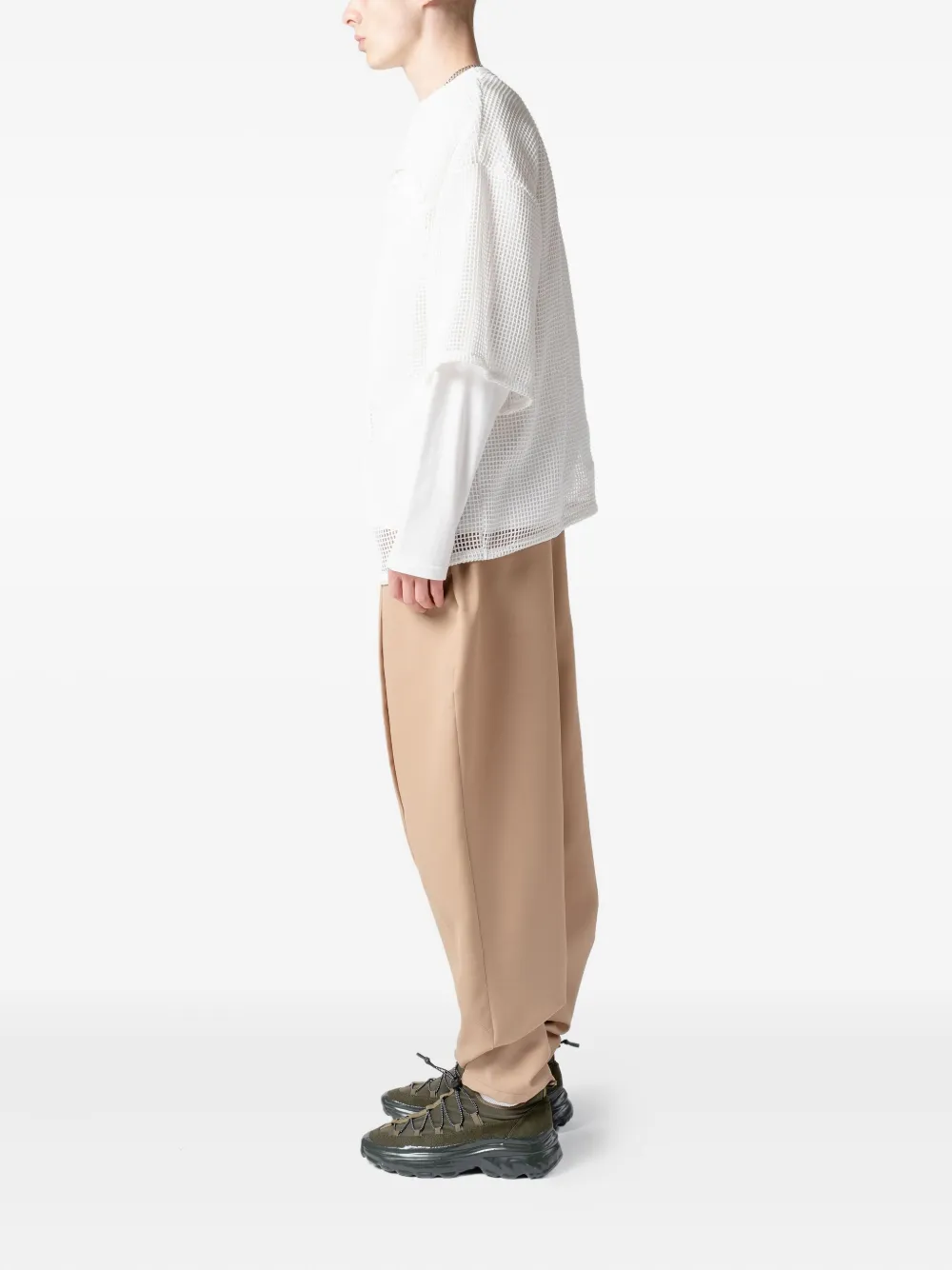 Yoshiokubo Hose Mit Kordelzug In Brown