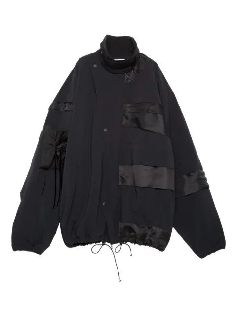 Yoshiokubo panelled drawstring jacket