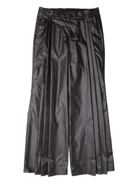 Yoshiokubo pleated trousers