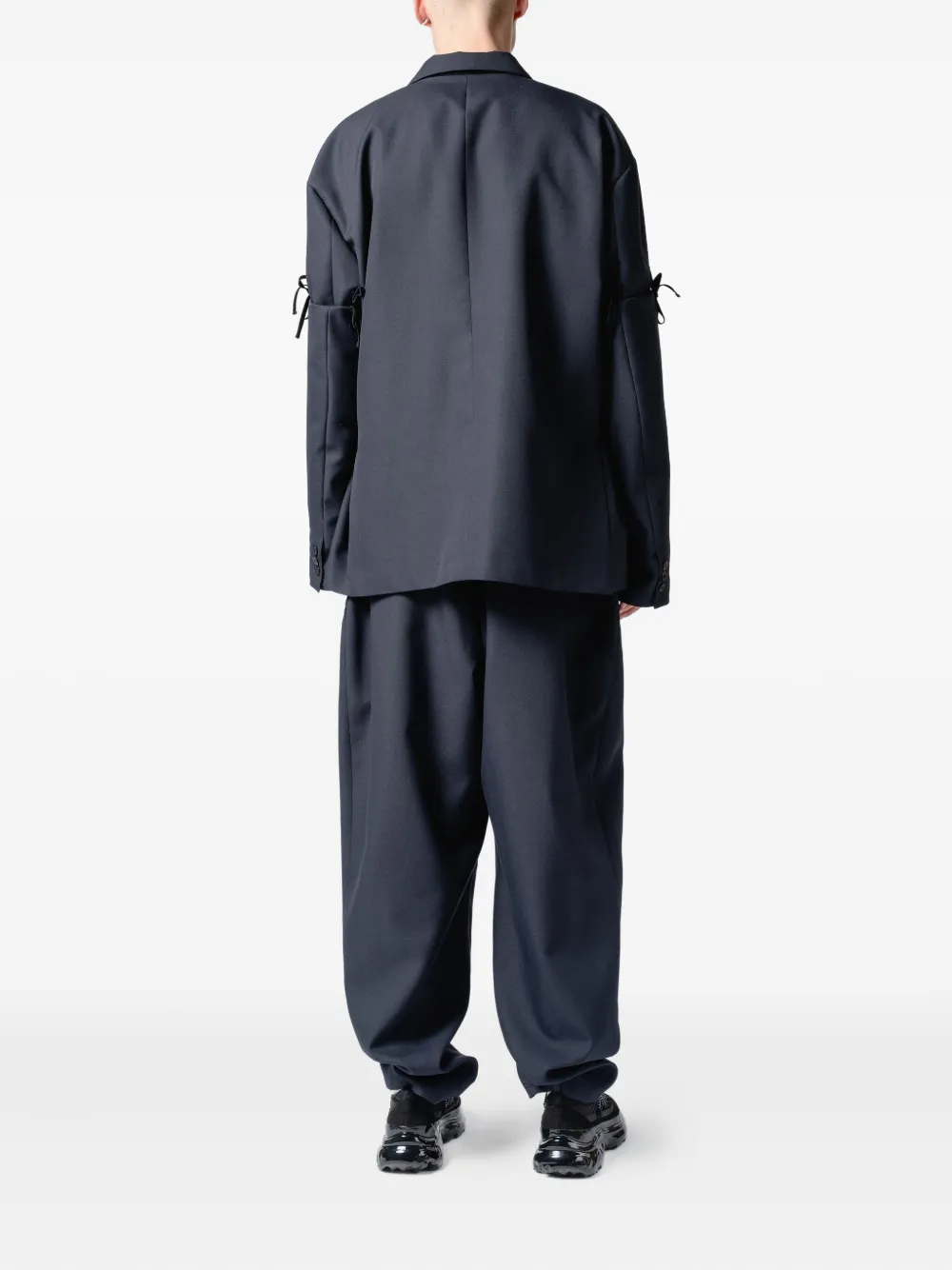 Yoshiokubo Tapered-hose Mit Kordelzug In Black