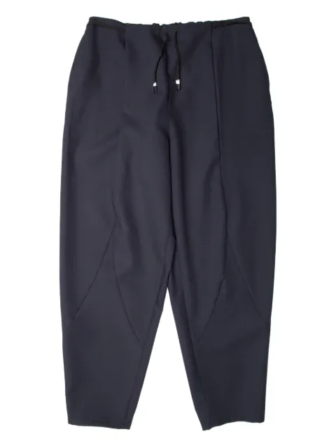 Yoshiokubo drawstring tapered trousers
