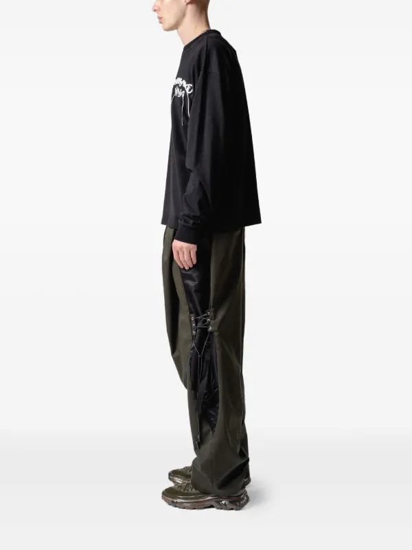 Yoshiokubo グラフィック ロングTシャツ | ブラック | FARFETCH JP