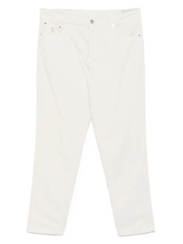 【Brunello Cucinelli】 Mid-riseストレートコーデュロイパンツ Brunello Cucinelli コーデュロイ ストレートパンツ 通販 - FARFETCH