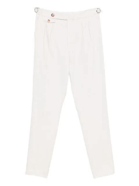 Brunello Cucinelli pleated button trousers