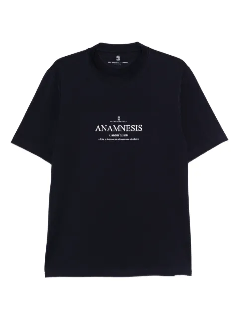 Brunello Cucinelli graphic-print T-shirt