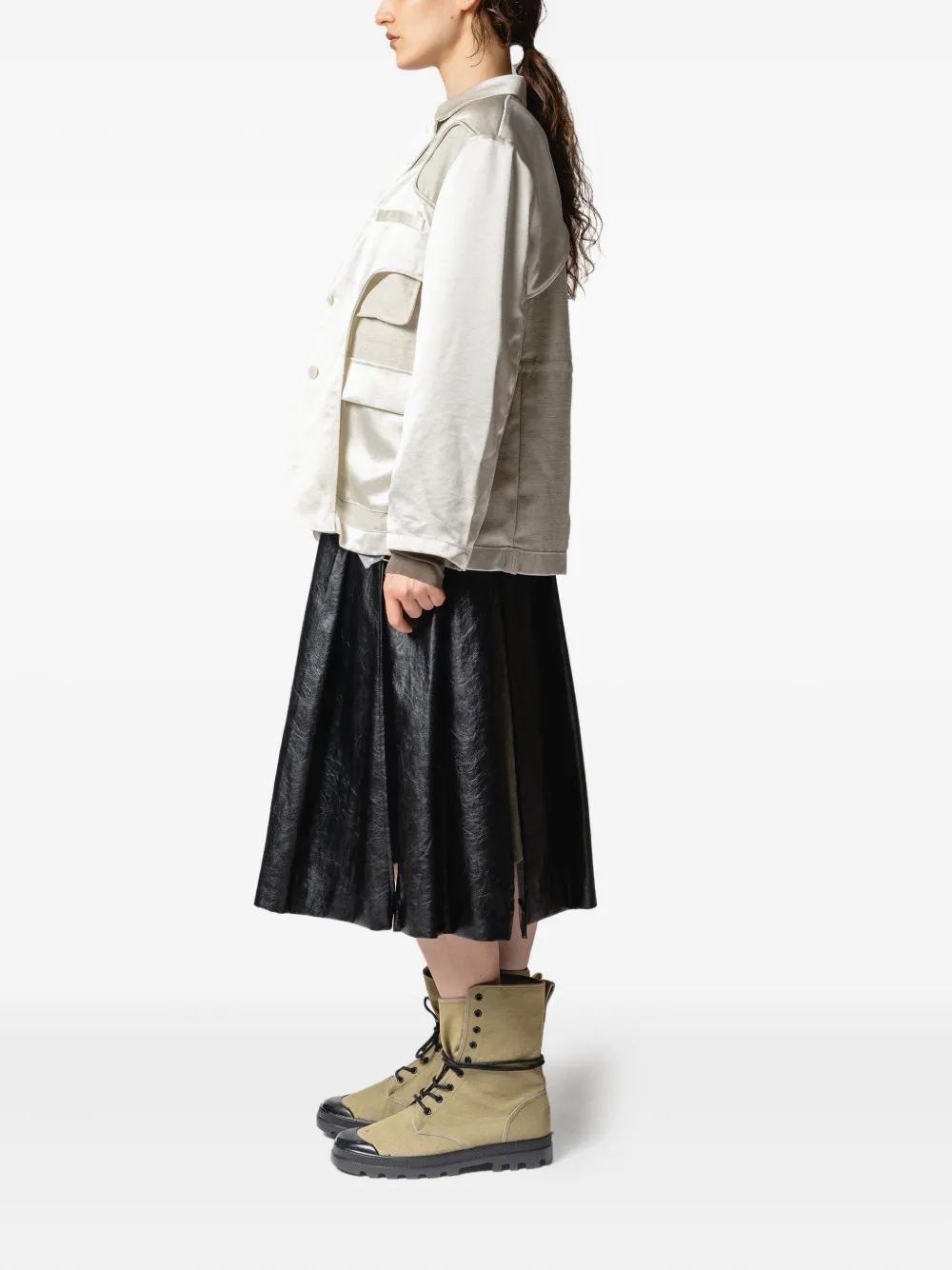 Muller Of Yoshiokubo Jack met vlakken Beige