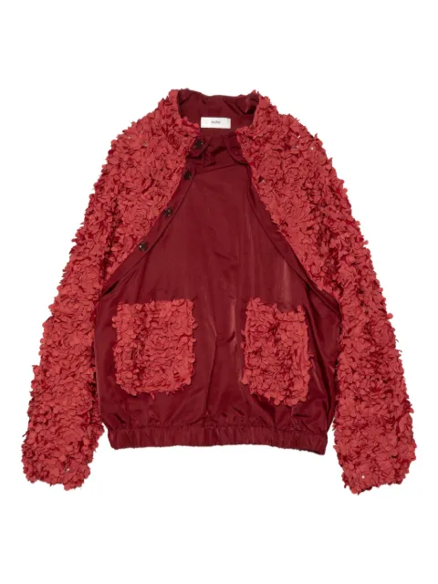 Muller Of Yoshiokubo Flowy floral-appliqué sweatshirt