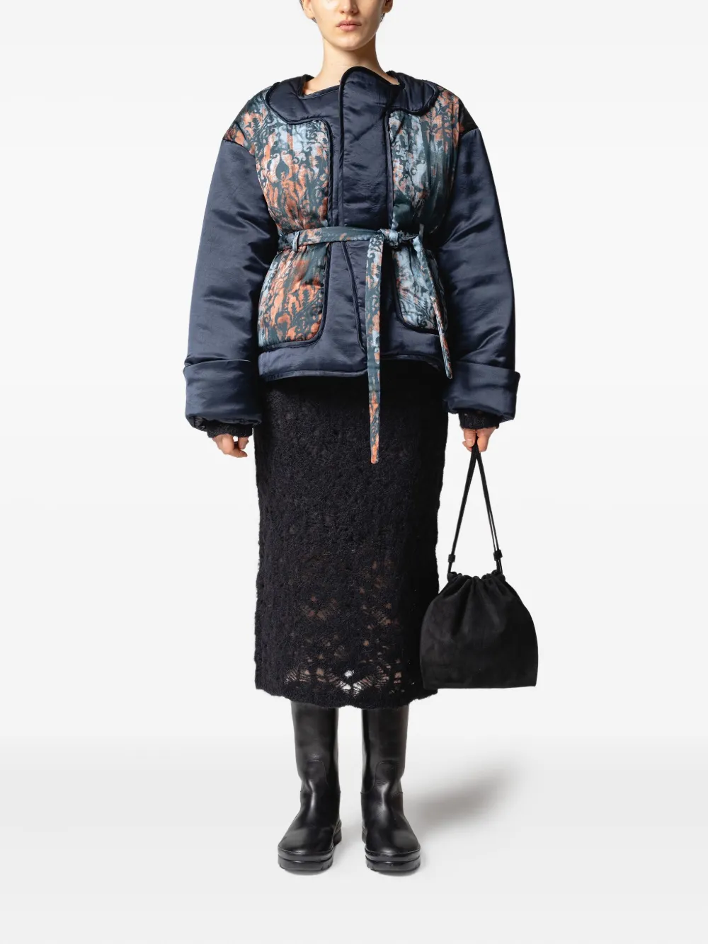 Muller Of Yoshiokubo chamarra con cinturón | Chamarras ajustadas | Image 2