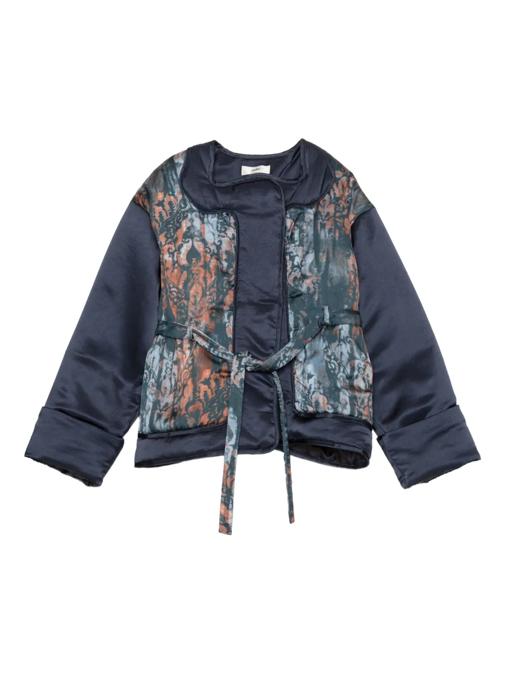 Muller Of Yoshiokubo Belted-waist Jacket In Blue