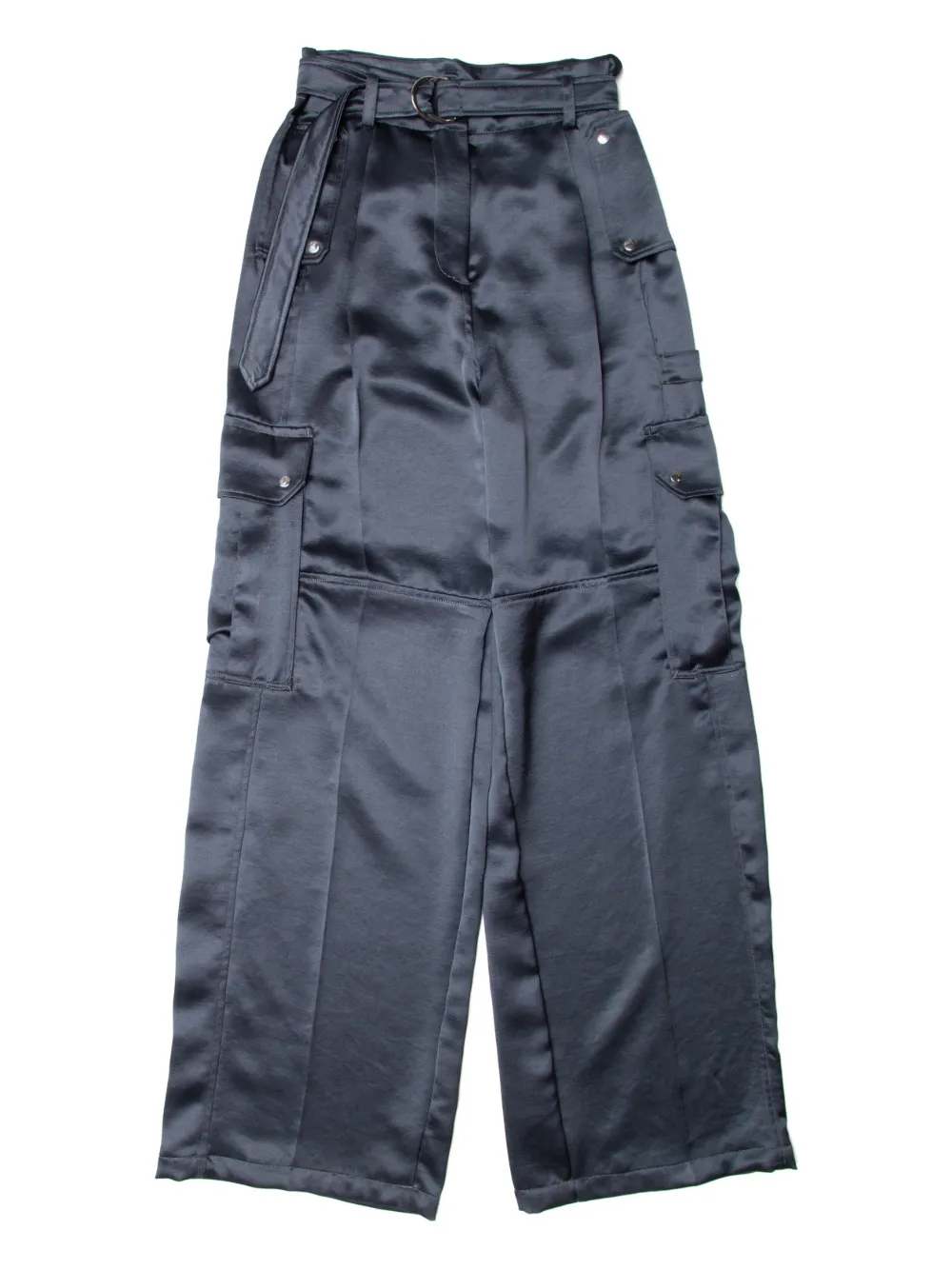 Muller Of Yoshiokubo Cargo broek met glitter ceintuur Blauw