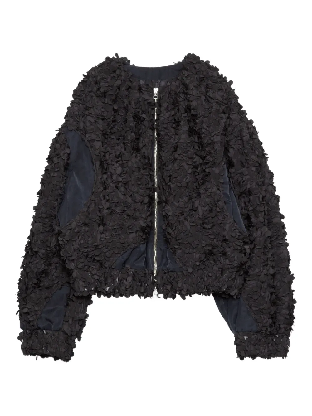 Muller Of Yoshiokubo Flowy zip-front jacket | Black | Image 1