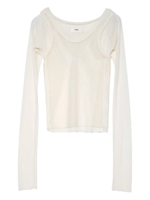 Muller Of Yoshiokubo layered-design top 