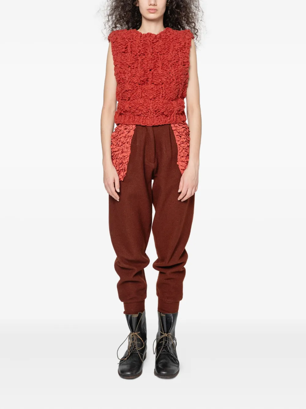 Muller Of Yoshiokubo Bumpy Vest In Multi