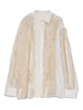 Muller Of Yoshiokubo Grass Line shirt - Neutrals