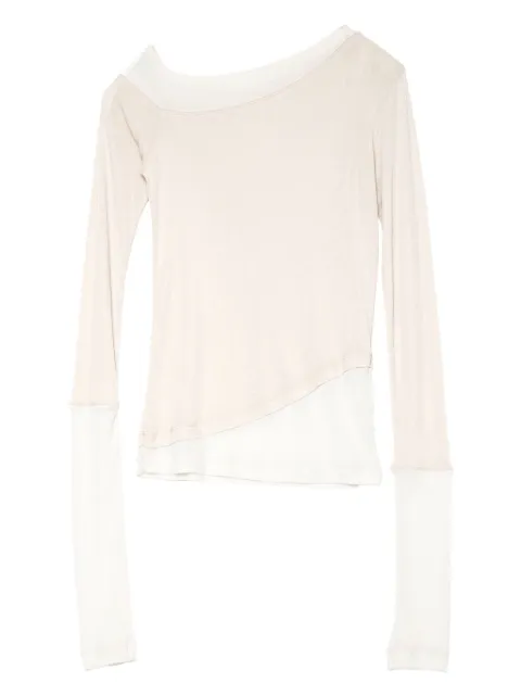Muller Of Yoshiokubo off-shoulder long-sleeve top