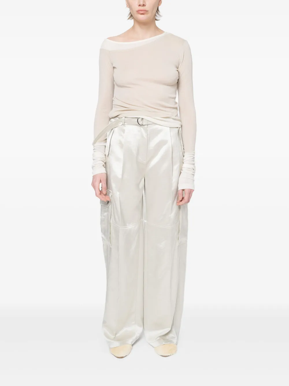 Muller Of Yoshiokubo off-shoulder long-sleeve top | T-Shirts & Jersey Shirts | Image 2
