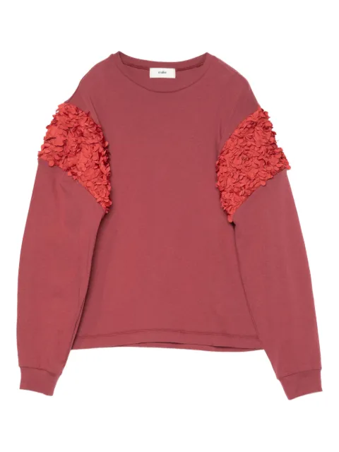 Muller Of Yoshiokubo ruffled-sleeve sweatshirt