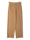 Muller Of Yoshiokubo Bumpy trousers - Neutrals