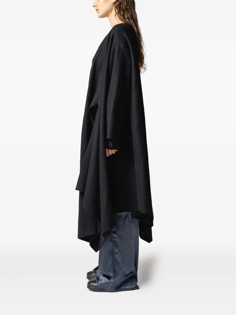 Muller Of Yoshiokubo Tie-detailing Midi Dress In Blue