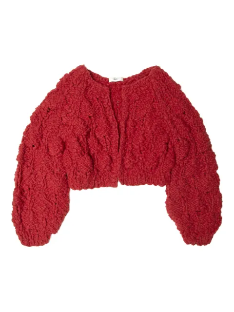 Muller Of Yoshiokubo Bumpy knit cardigan