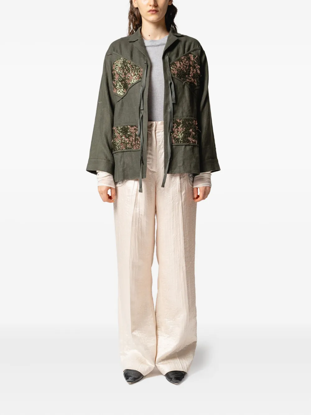 Muller Of Yoshiokubo sequin-embellished blouse | Blusas | Image 2