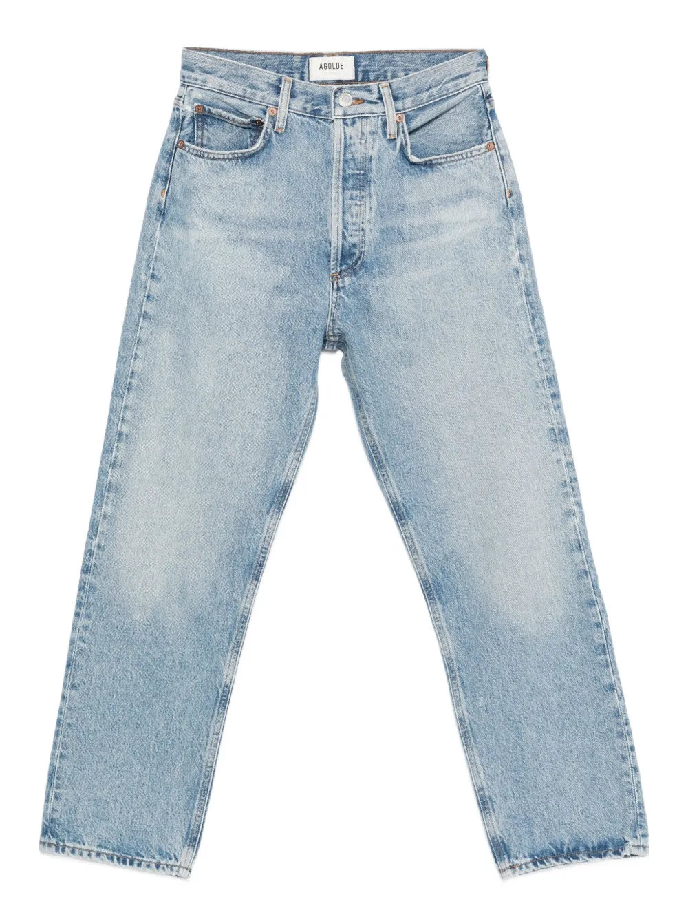 Agolde Cotton Jeans In Blue