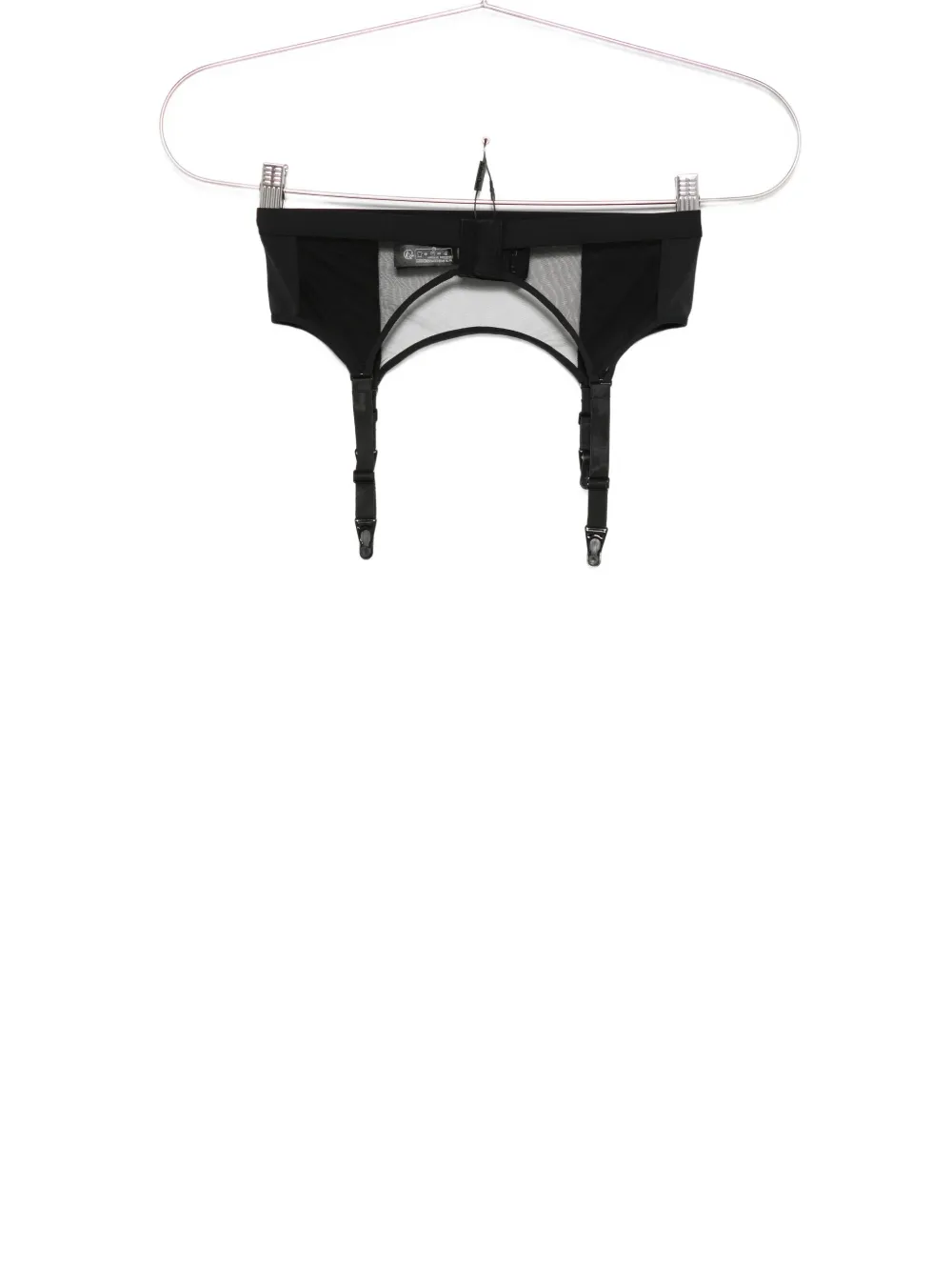 Maison Close Pure Tentation mesh-panel garter belt | Image 2