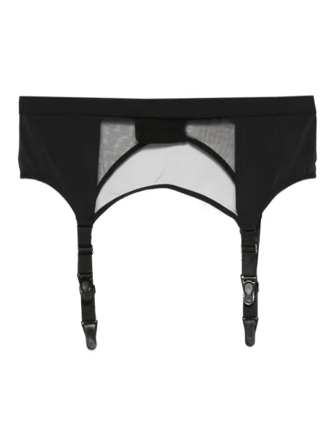 Maison Close Cinta-liga Pure Tentation com recorte de mesh