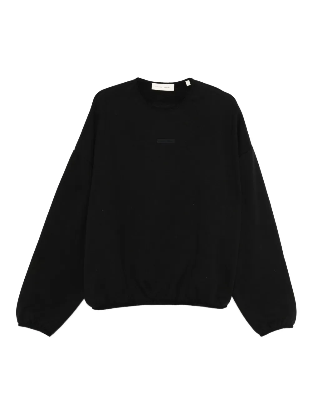 FEAR OF GOD ESSENTIALS Sweater met logoprint Zwart