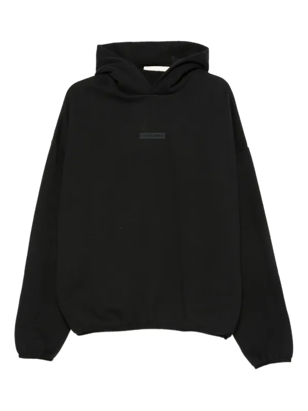 パーカー・フーディ FEAR OF GOD Men Hoodies 202SP256720FJETBLACK Black Fear of God Essentials Hoodie Jet Black Men's - FW23 - US