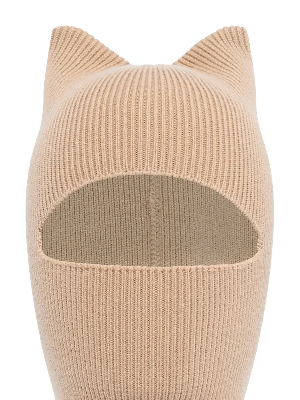 Marine Serre cat-ear ribbed balaclava | Women | Image 2