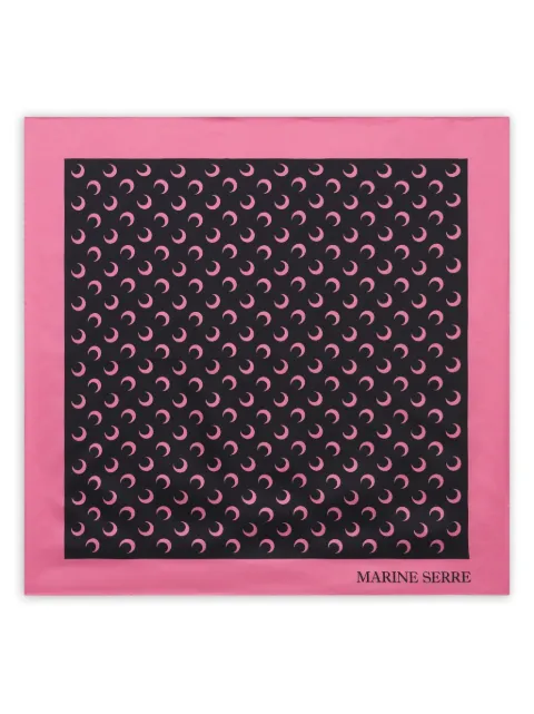 Marine Serre وشاح حرير 'مون'