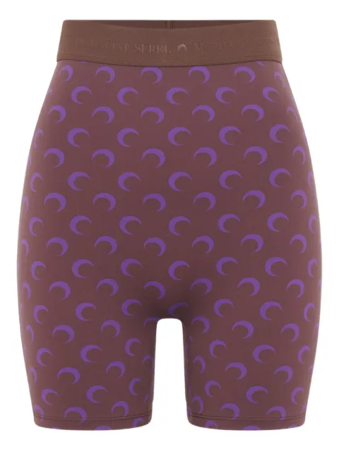 Marine Serre moon-print jersey biker shorts
