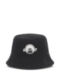 Marine Serre logo bucket hat - Black