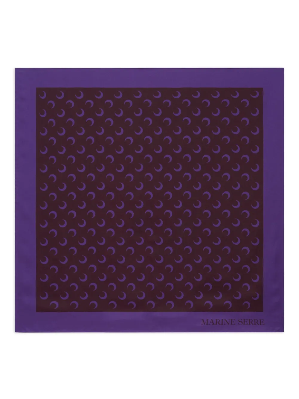 Marine Serre moon-print silk scarf | Women | Image 2