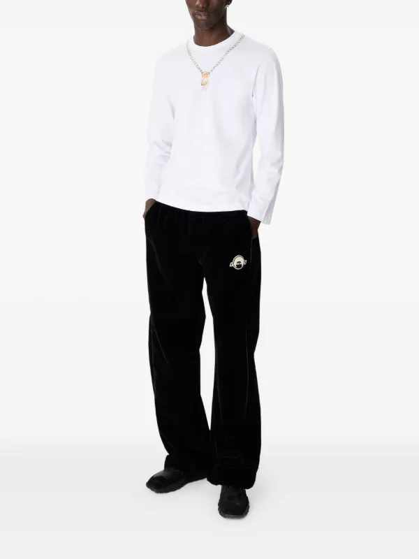 Marine Serre プリント ロングTシャツ | ホワイト | FARFETCH JP