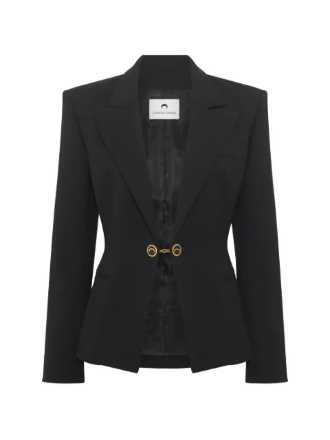 Marine Serre wool blazer