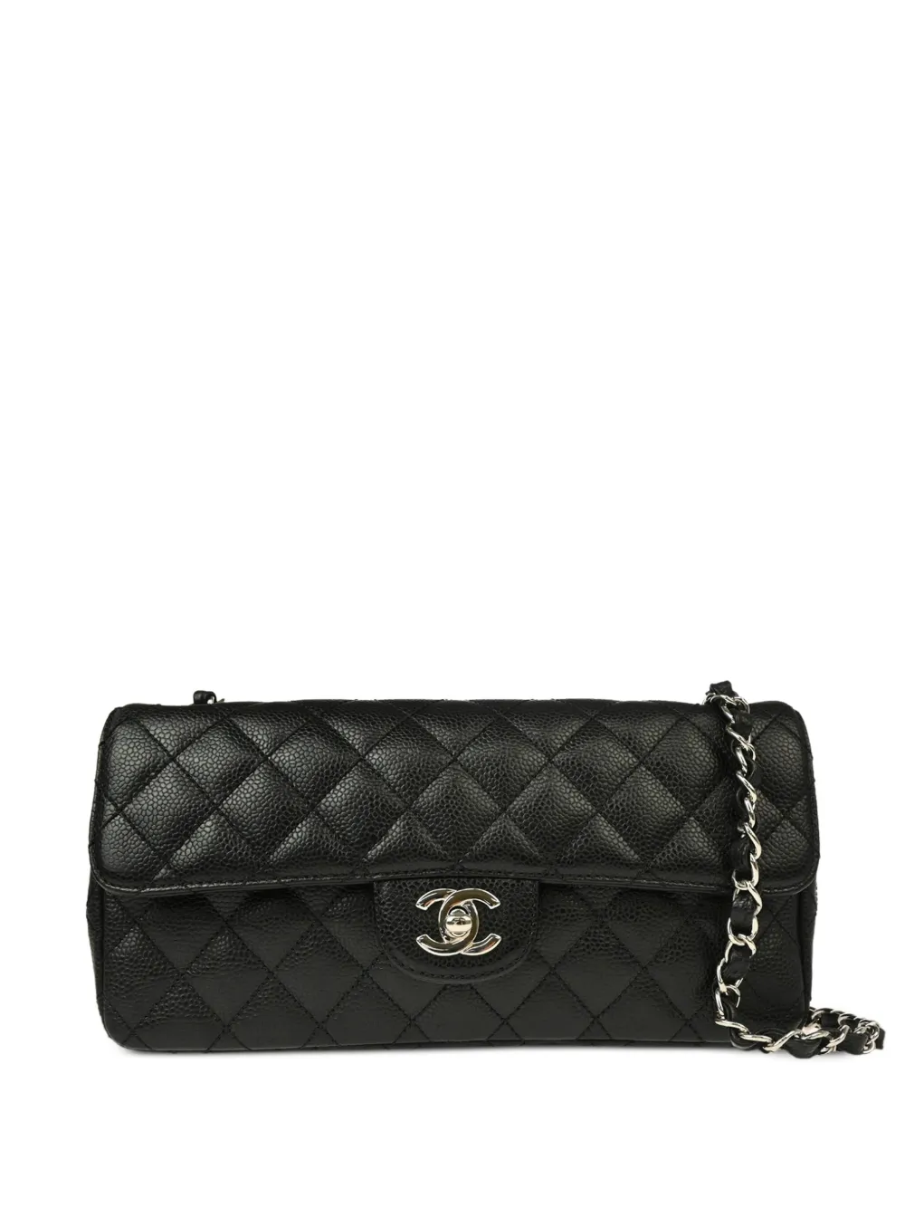 CHANEL Pre-Owned 2005 イーストウエスト ショルダーバッグ - ブラック CHANEL Pre-Owned 2005 イーストウエスト ショルダーバッグ - ブラック