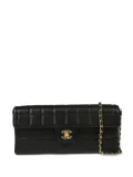 CHANEL Pre-Owned 2003 East West Choco Bar shoulder bag - Black