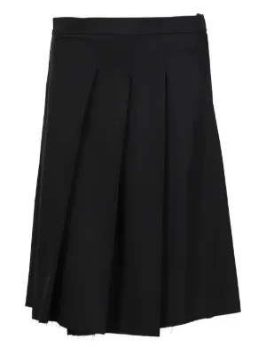 Homme Plissé Issey Miyake Pleats Bottoms 2 Skirt | Black | FARFETCH HK
