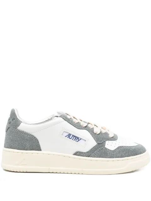Autry Medalist leather suede sneakers