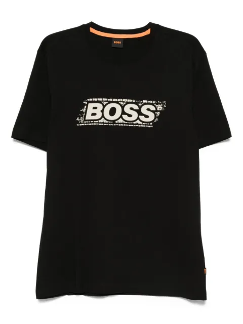 BOSS تيشيرت بطبعة شعار الماركة