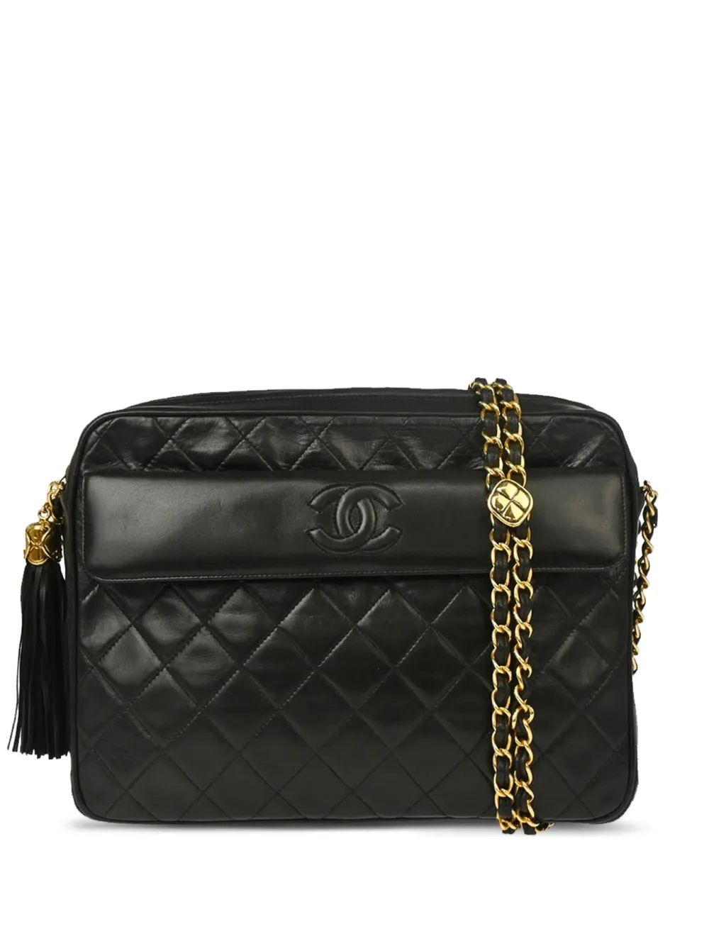CHANEL Pre-Owned 1990s カメラバッグ L - ブラック CHANEL Pre-Owned 1990s カメラバッグ L - ブラック