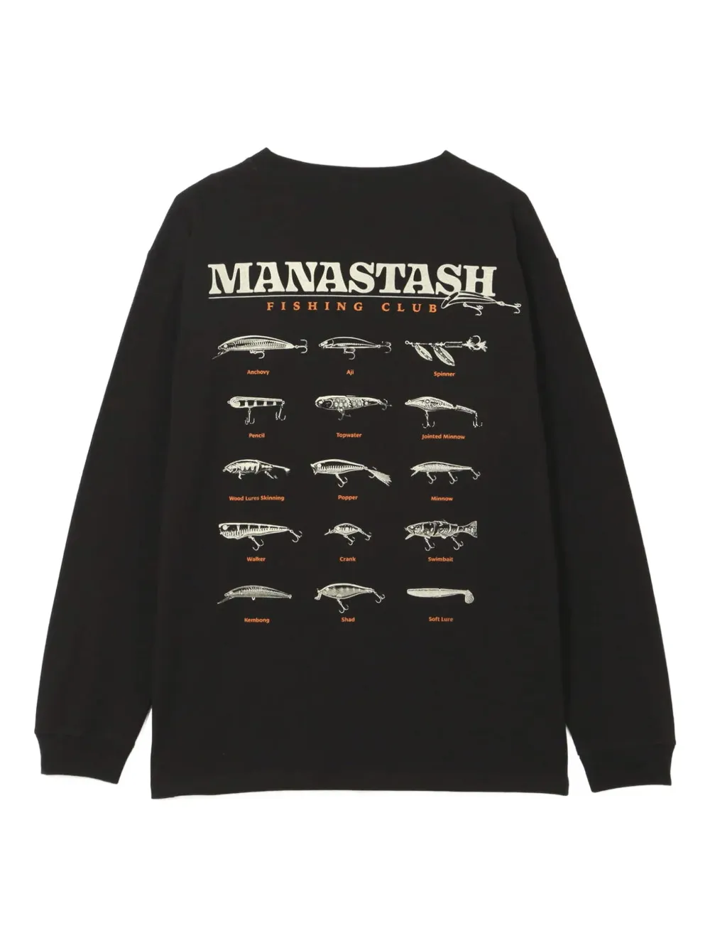 MANASTASH 小鱼印花长袖衬衫 | T恤 | Image 2