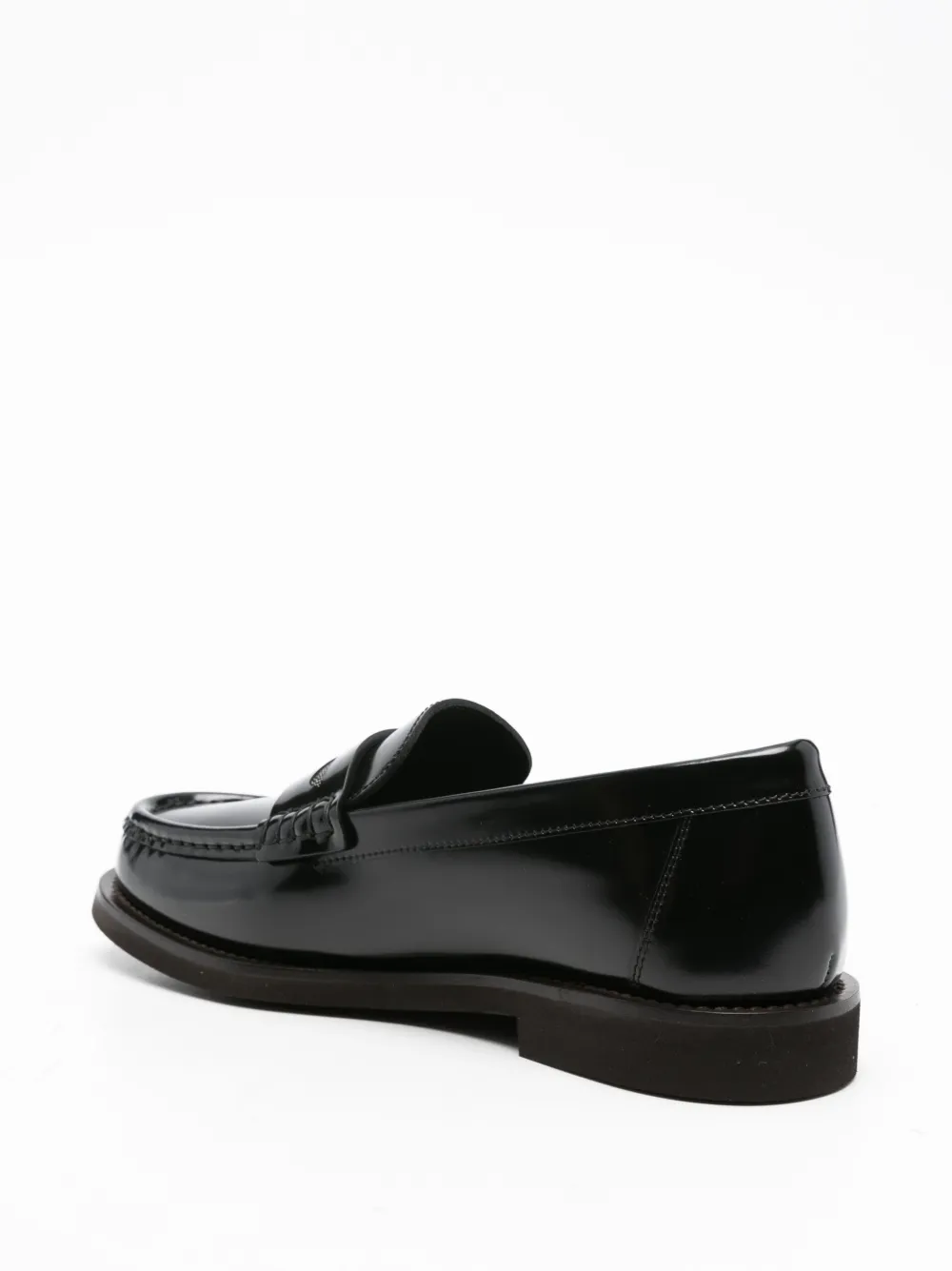 Brunello Cucinelli Monili loafers met kettingdetail Zwart