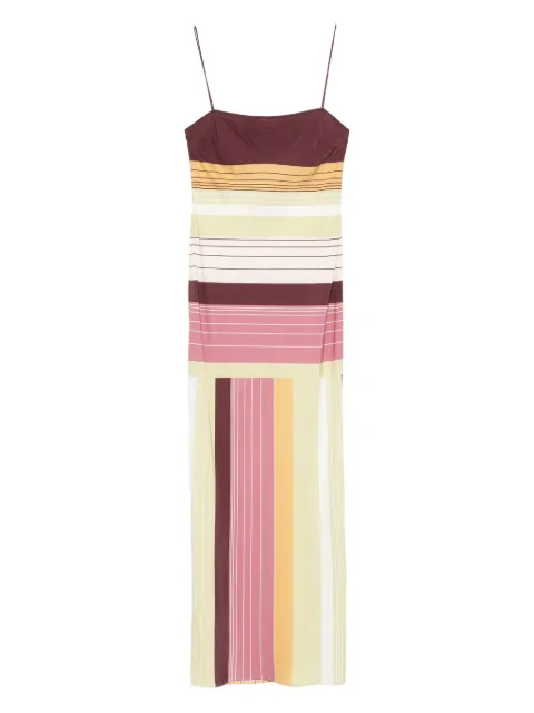 SIR. striped maxi dress